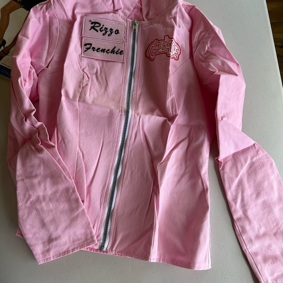Pink Ladies Logo Jacket Costume - Picture 9 of 9